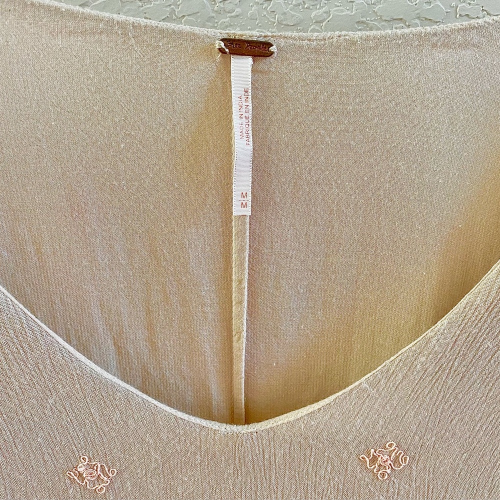 FREE PEOPLE Daylight Dreams Tunic Sz M - Picture 7 of 12